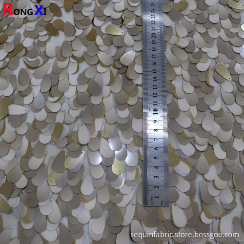 RXF1068 Multifunctional matt Customized Sequin Fabric